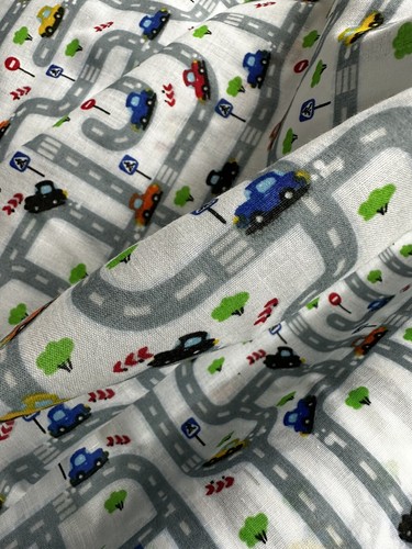 Children's Road Map Fabric Per Metre - 第 1/5 張圖片