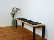 Sitzkissen Bankauflage Kissen Kunstleder, 100.000 Scheuertouren, made in Germany