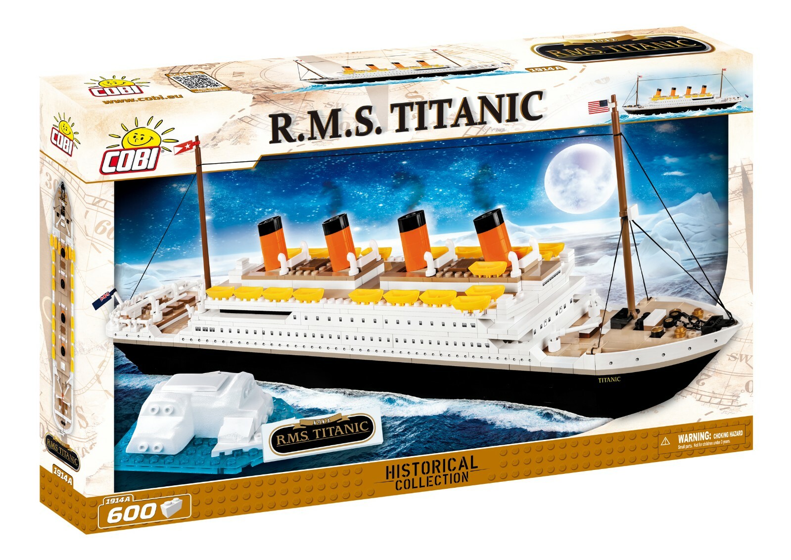 titanic building blocks