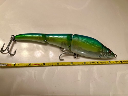 Sebile A Cast Magic Swimmer 190 Fast SK Fishing Musky Lure Jointed ...