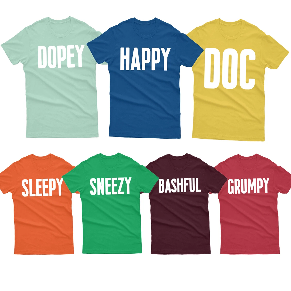 seven dwarfs shirts