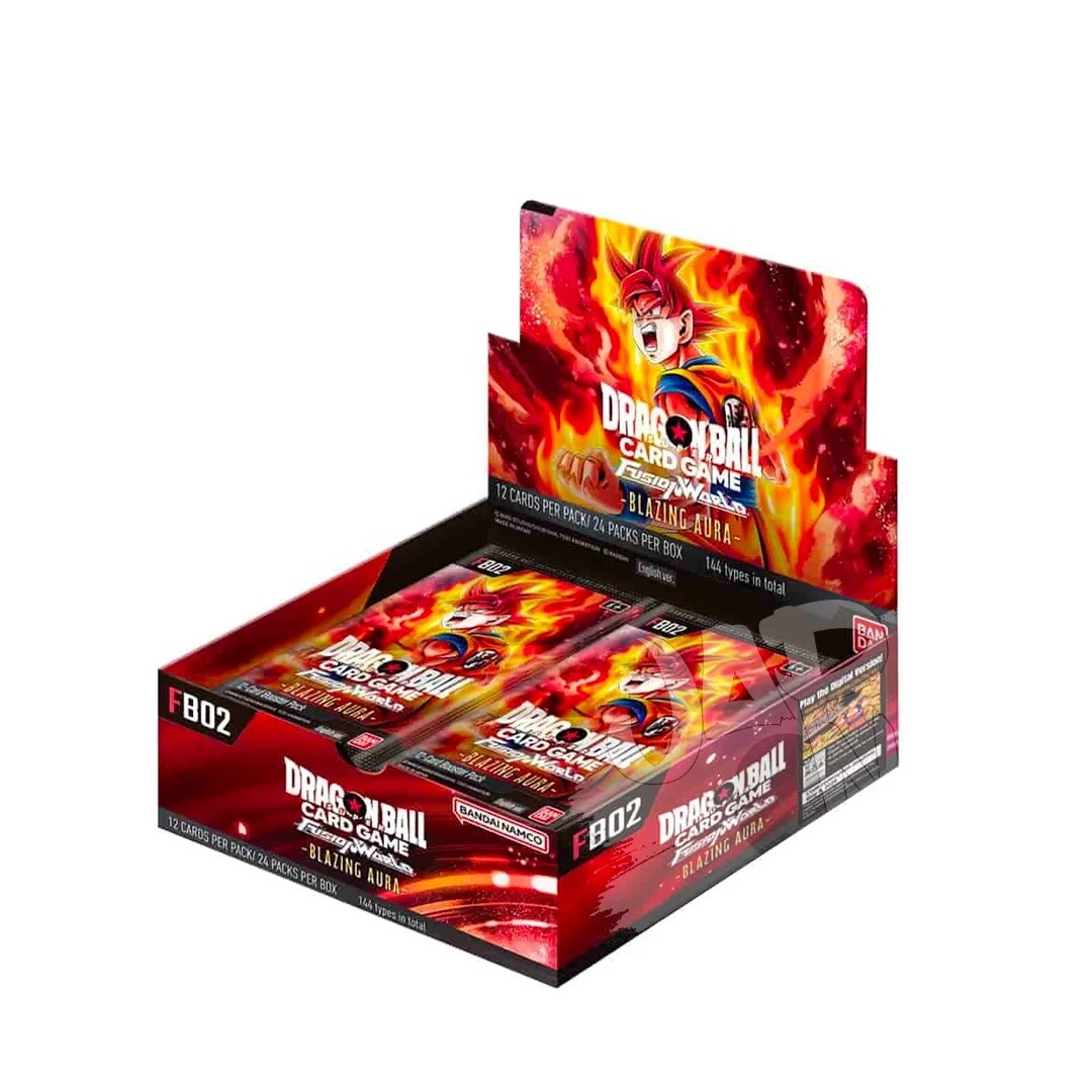 Dragon Ball Fusion World Card Game Blazing Aura FB02 Booster Box English