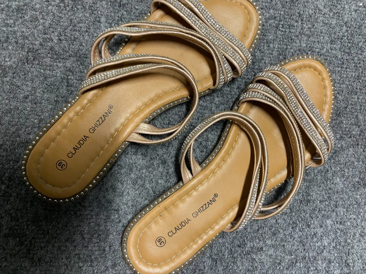 Claudia Ghizzani Sandals Size EU 39 US 8.5