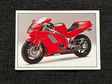 VIGNETTE STICKER PANINI SUPER MOTO 1993 HONDA NR 750  # 62 MINT