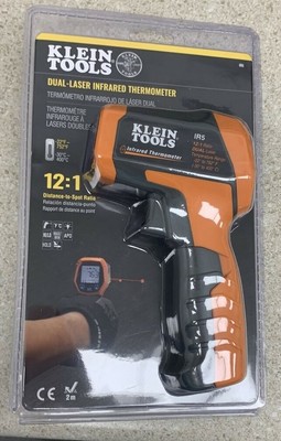 Klein Tool IR5 Dual-laser Infrared Thermometer New 92644690303 | eBay