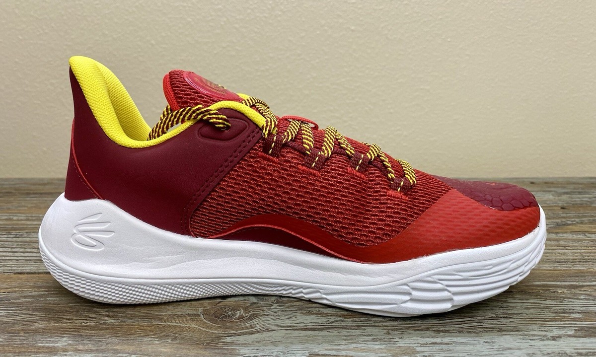 Bruce Lee x Under Armour Curry Flow 11 Red Basketball Shoe 3027577