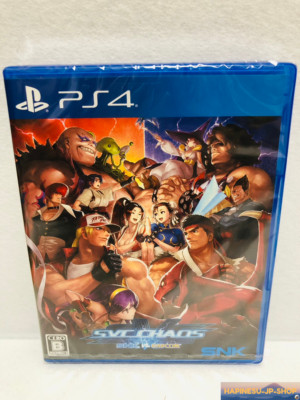 SNK VS.CAPCOM SVC CHAOS PS4 Video Game Unopened New
