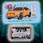 CMG Mint Is Electric The Future? 1 oz Proof .999 Fine Silver Bar 1 of 100 Minted