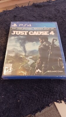 JUST CAUSE 4 Day One Edition Sony PS4 Video Game - New Factory seal