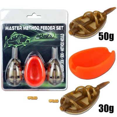 Magic Baits Master Method Feeder Set Medium Feederkörbe Futterkorb