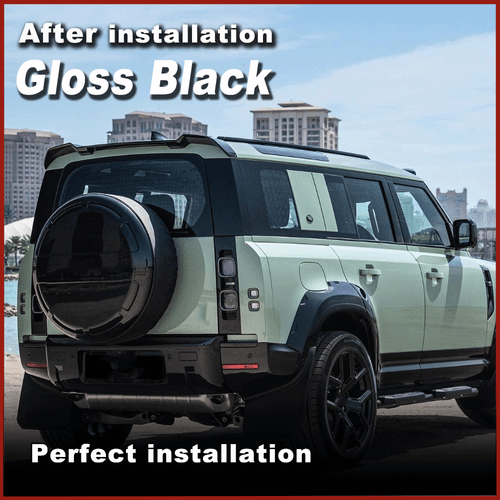 Alerón trasero negro brillante para Land Rover Defender L663 90 110 20-23 - Imagen 4 de 13