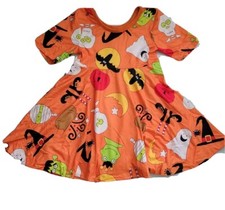 Girls Halloween Twirly Dress Fast Shipping