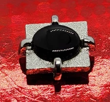 Vintage Tie Tack / Tie Pin Oval Black Onyx Cabochon Textured Silver Tone Brick