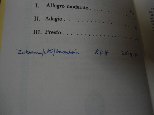 No.763 MOZART Violin Concerto in B Major - Edition EULENBURG Orchestra Score - Picture 6 of 20
