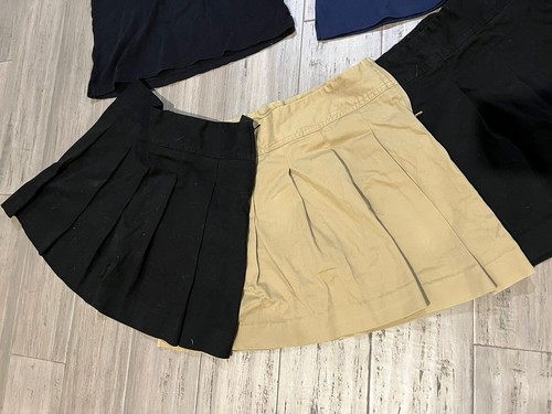 Girls Khaki School Uniform Clothing Lot Size 10/12, Polo shirts size 10/12 - Picture 4 of 4
