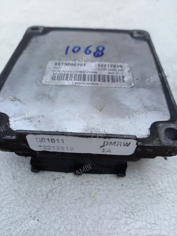 DELPHI 12212819 ISUZU 8973065751 TX2 CENTRALINA MOTORE OPEL ASTRA CORSA 1.7 DTI - Immagine 3 di 4