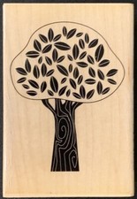 Hampton Art Terrific Tree Rubber Stamp