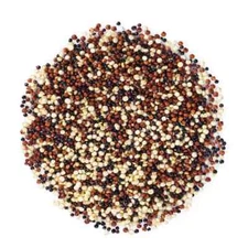 Organic Tri-Color Quinoa — Non-GMO, Raw, Whole, Kosher, Sirtfood, Sproutable