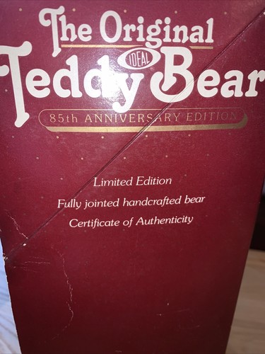 The Original Teddy Bear 85th Anniversary Edition Caltoy. With Certificate - Picture 4 of 9