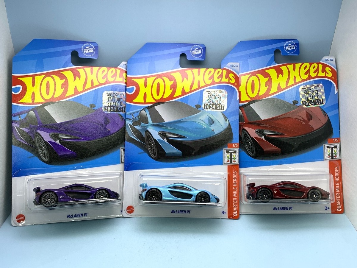 Hot wheels 2024 Factory Sealed Kroger Exclusive# MCLAREN P1 , SET