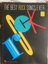 The Best Rock Songs Ever: Piano, Vocal, Guitar Hal Leonard