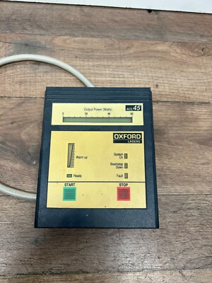 Oxford Lasers ACL45 Control panel