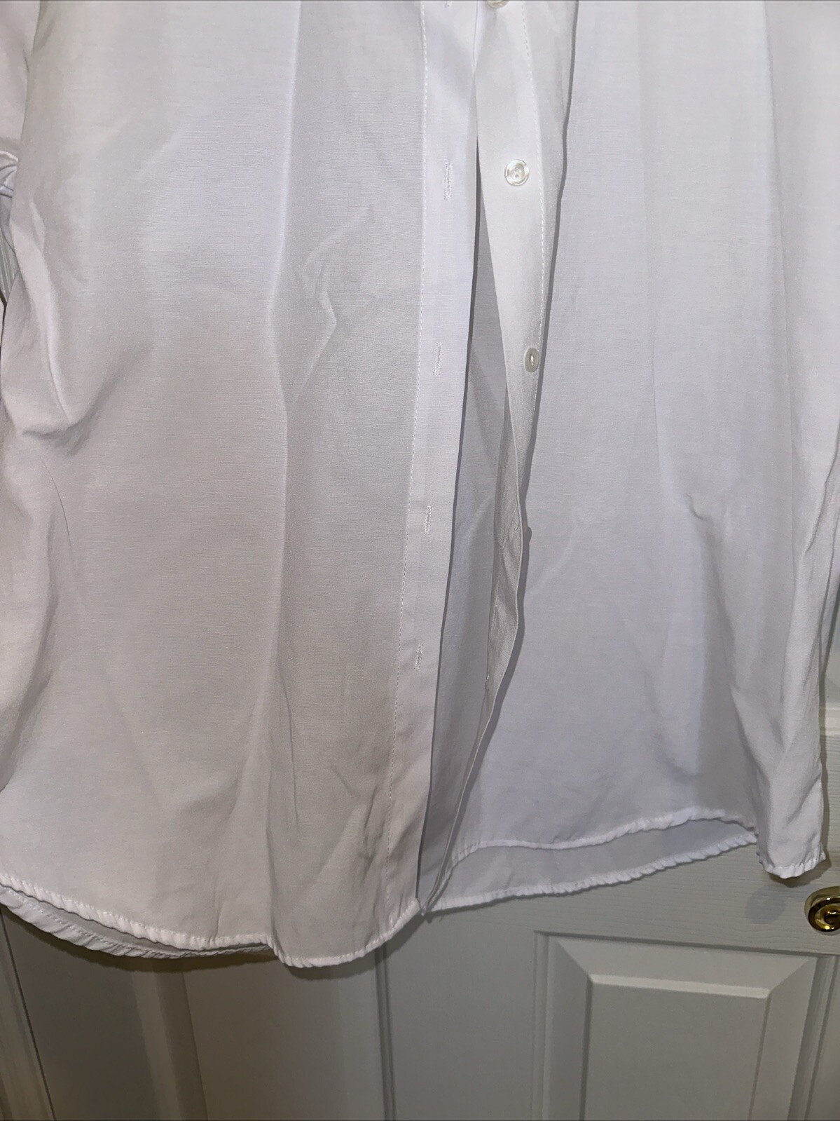 Big Dot Amazon white button-down top - image 3