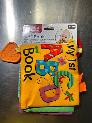 Playtex Baby ABC My 1st Book 1-18 Months New In Pack NIP