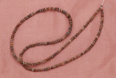 32 Cts Natürlich Brown Diamant Uncut Chips Lose Strand 17 '' Nuggets Schmuck