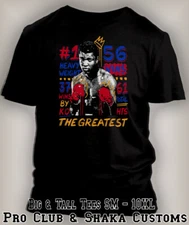 The Greatest Big Tall Graphic Pro Club Shaka RTP Tee Shirt to Match Sneakers