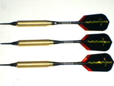 Soft Tip Darts 18 Gram Brass with Aluminum Shafts New 1120