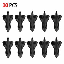 Shark Fin Diffuser Vortex Generator Car Wing Roof Spoiler Bumper Universal 10pcs