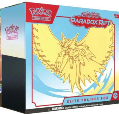 Pokemon TCG: Scarlet & Violet Paradox Rift Elite Trainer Box for