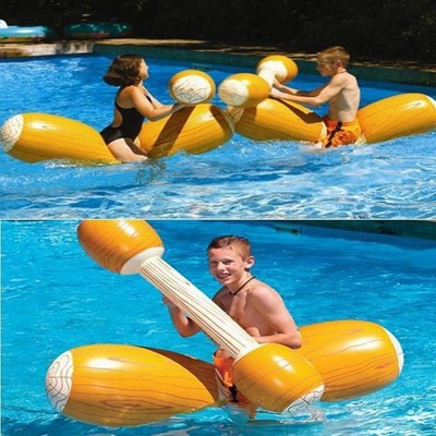 inflatable battle logs