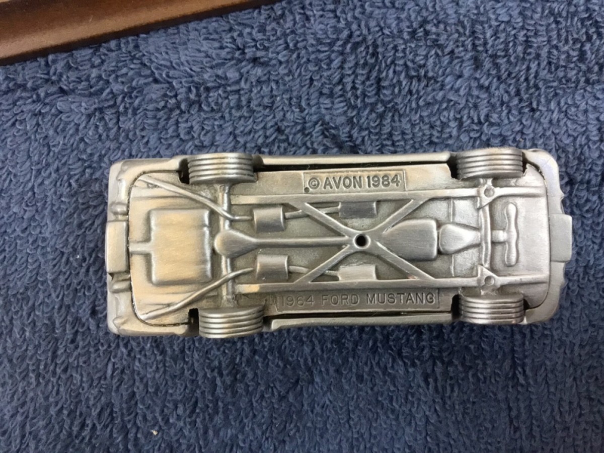 Avon 1984 Pewter Car Collection 1964 Ford Mustang | eBay