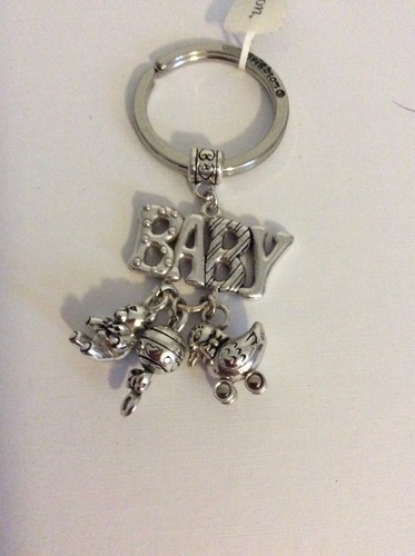 $40 BRIGHTON SWEET BABY Charm Silver FOB Keychain BbB 504A - Picture 4 of 4