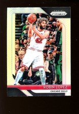 2018 Panini Prizm #120 Robin Lopez Chicago Bulls Silver QTY