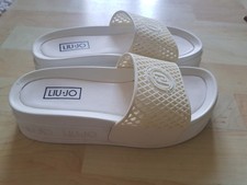 Liu Jo SANDALE PANTOLETTE 37/ 38 weiß 1x getragen