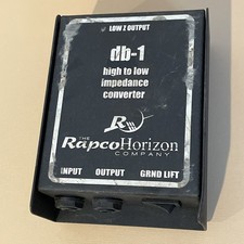 Rapco Horizon DB-1 Passive Direct Box High to Low Impedance Converter