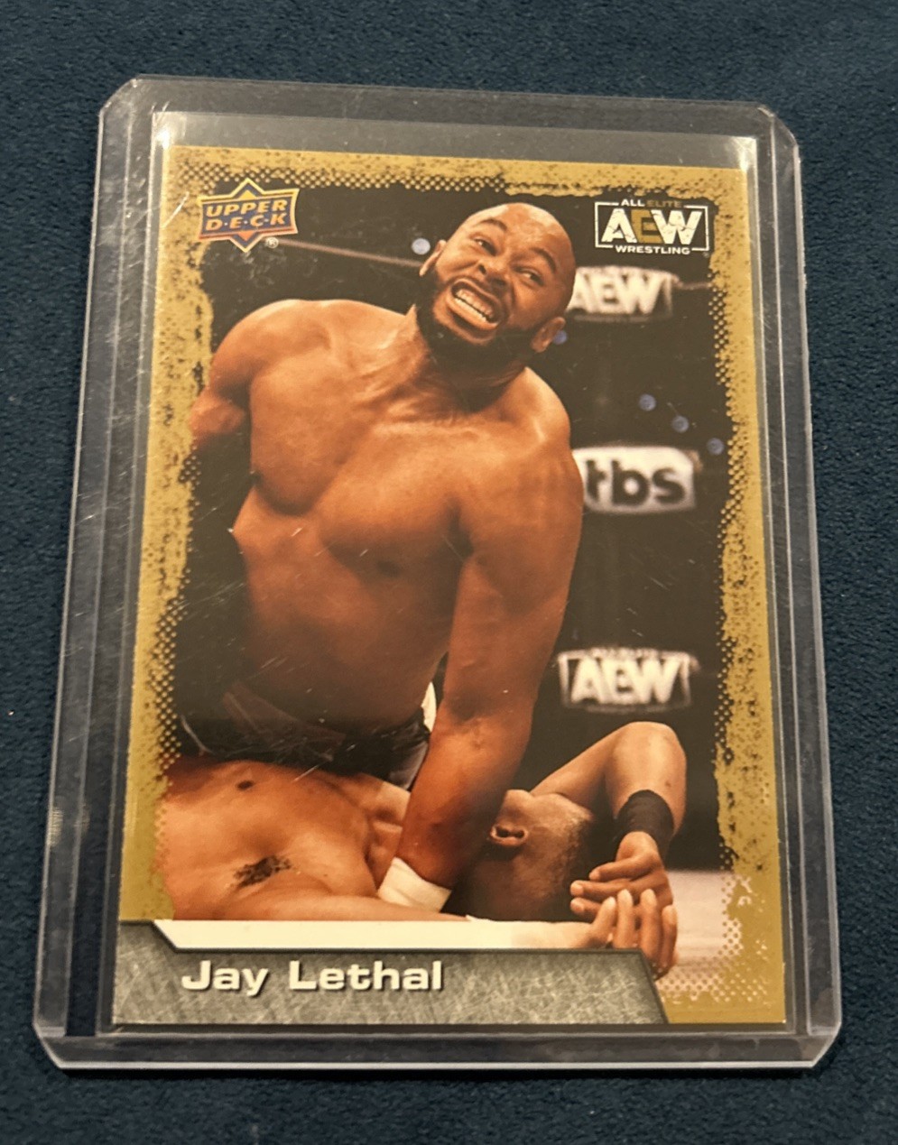 2022 Upper Deck AEW Jay Lethal #32 Gold