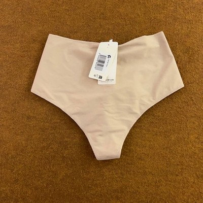 Simone Perele Womens Large Beige Peau Rose Medium Support Shaping Brief NWT