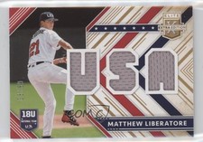 2018 Panini Elite Extra Edition USA Materials Gold 3/99 Matthew Liberatore y5m