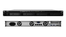 Synology RS818RP+ & RX418 1U Rack NAS Bundle | 160TB (8x 20TB Drives) | ReadDesc