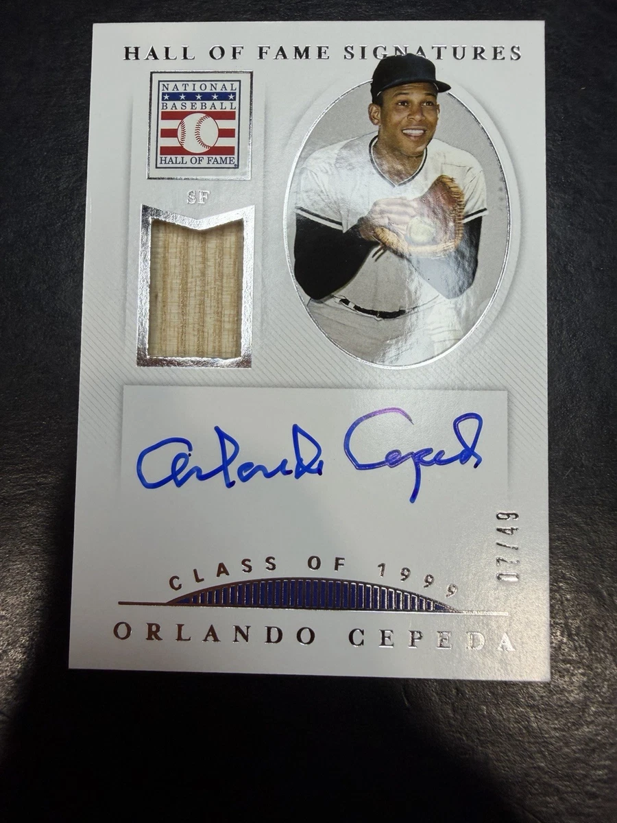 Orlando Cepeda Autographed Baseball Cards for sale | eBay