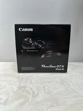 Canon PowerShot G7 X Mark III 20.1MP Point & Shoot Camera New Black US Model📦💨