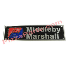 Middleby 22500-0021 Nameplate / Badge Middleb...