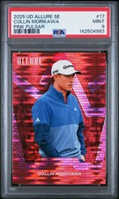2025 Upper Deck Allure Se Collin Morikawa Pink Pulsar #17 PSA 9 199/199