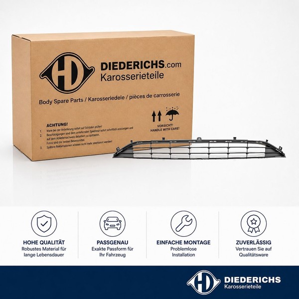 LÜFtungsgitter StossfÄNger Diederichs 1407045 FÜR Ford-image
