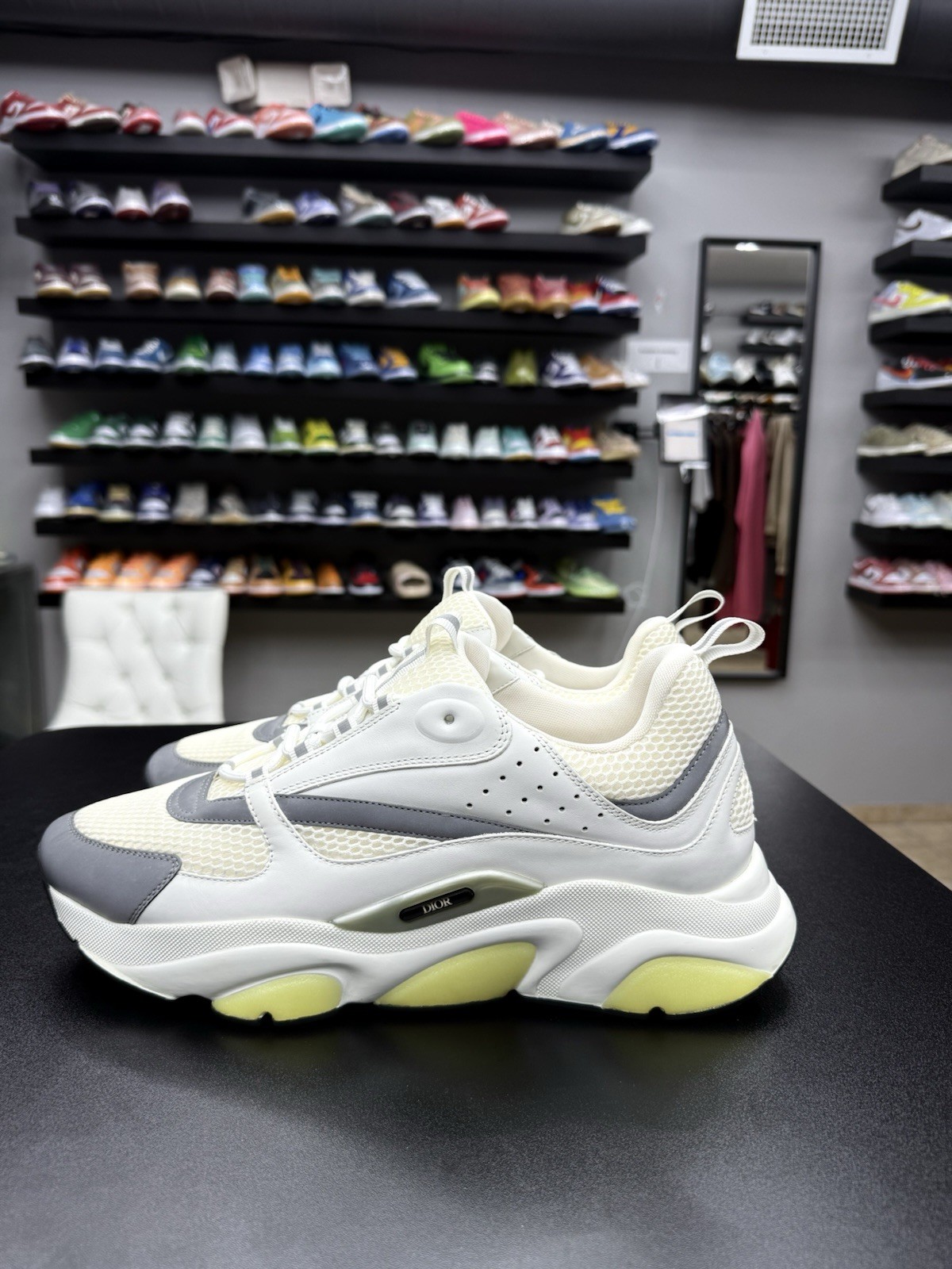 100percent AUTHENTIC Dior B22 Blue Silver White Sneaker Size 47 / 14 US 🔥🧼 image 6