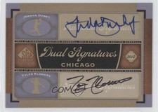 2012 SP Signature Edition Dual Signatures Jordan Danks Tyler Flowers Auto 1h3